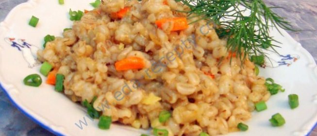 Перловая каша лечебная