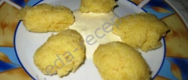 Кукурузная мамалыга по-молдавски