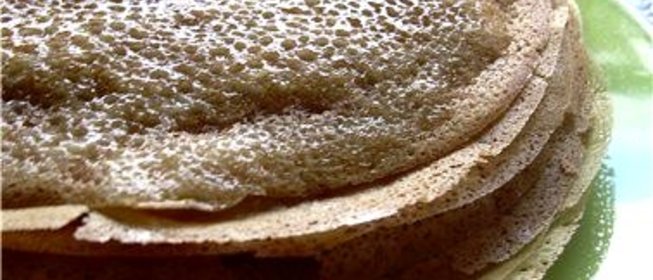 Блинчики из гречневой муки
