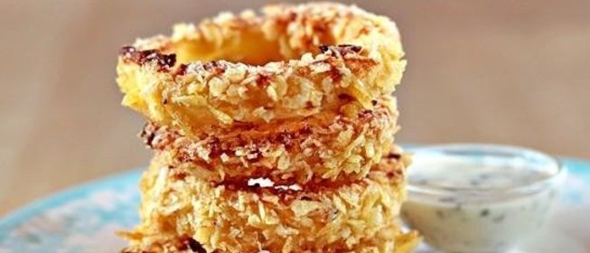 Луковые кольца в кляре