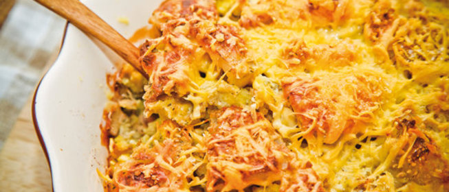 Запеканка с кольраби