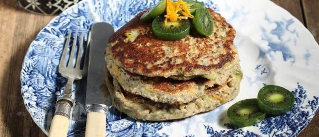 Овсяные оладьи с семенами чиа