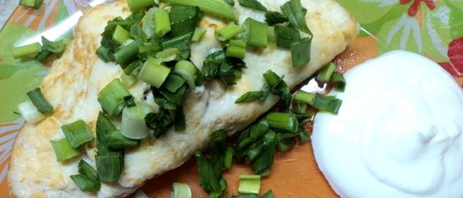 Омлет пышный на сковороде