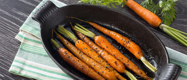 Морковь в глазури