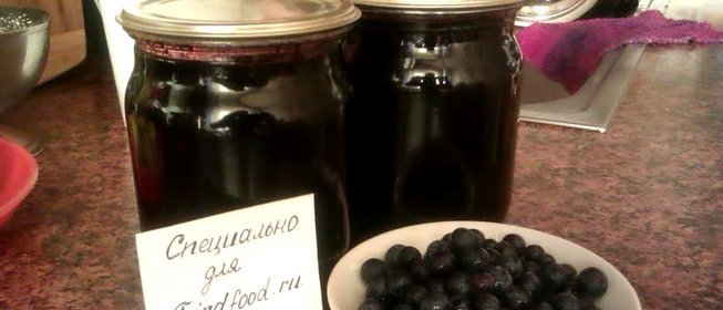 Черничное варенье