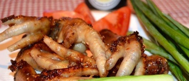 Куриные лапки в духовке