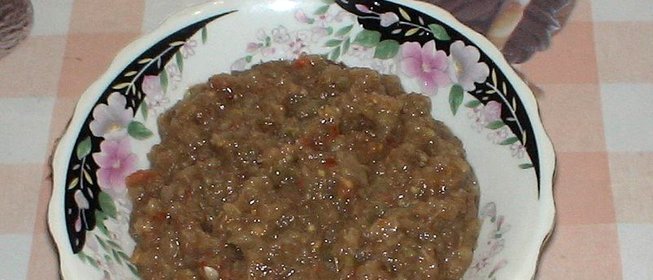 Баклажанная икра