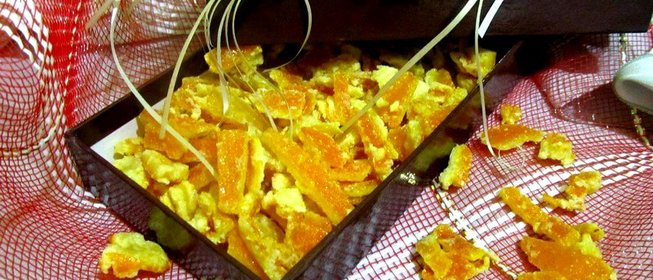 Цукаты из апельсиновых корочек