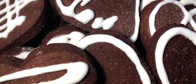 Шоколадное печенье с пряностями