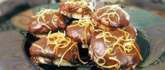 Апельсиновое печенье