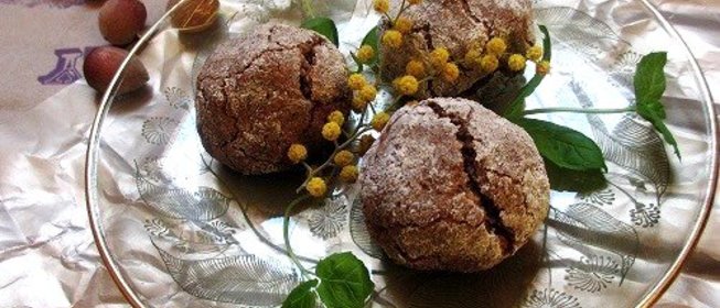 Ореховое печенье с кардамоном без муки