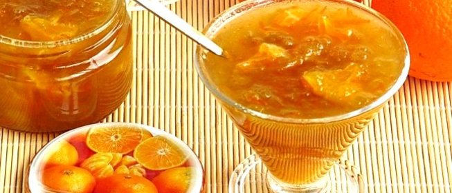 Варенье из ревеня с апельсинами