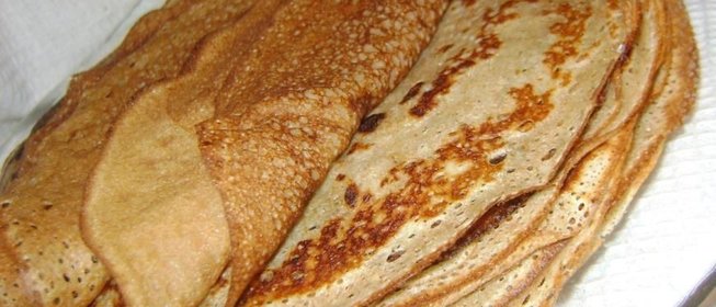 Ржаные блинчики