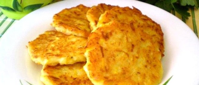 Кабачково-творожные оладьи