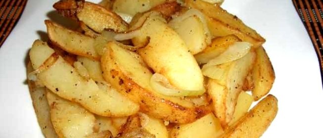 Картофель в воке