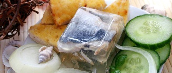 Заливное из карпа