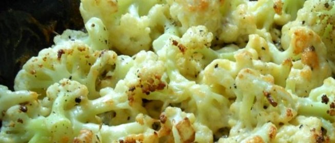 Цветная капуста в сливочно-сырном соусе