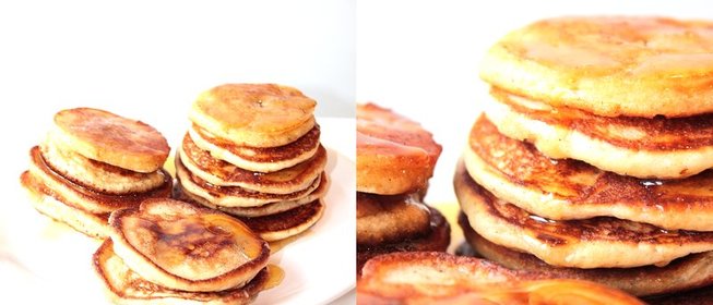 Оладьи на ряженке