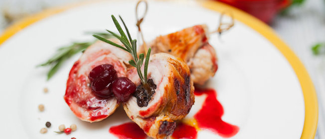 Помидоры, фаршированные грибами и ветчиной