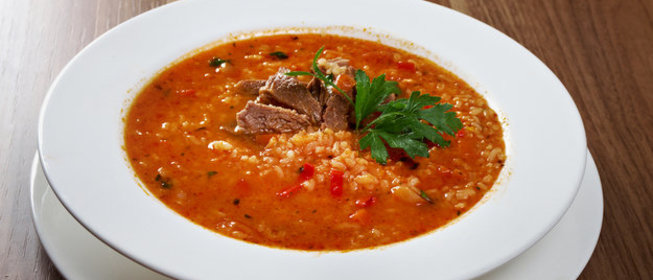 Суп харчо с говядиной
