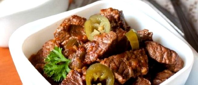 Острое рагу из говядины