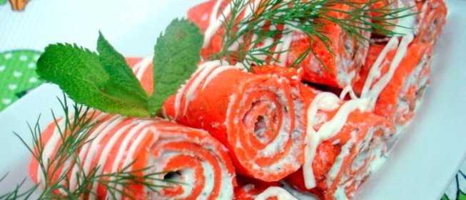 Блины особые, закусочные