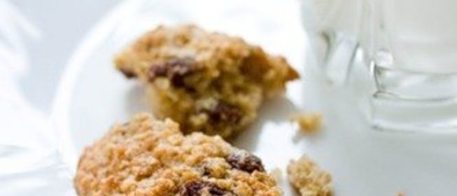 Овсяное печенье с изюмом