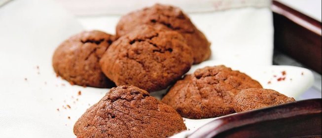 Медово-шоколадное печенье