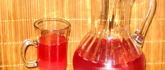 Морс из красной и черной смородины