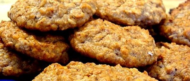 Постное печенье из овсяных хлопьев