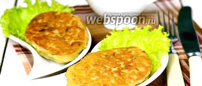 Оладьи из трески