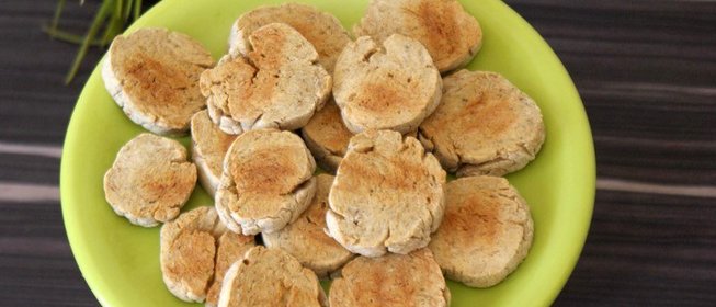 Постное банановое печенье