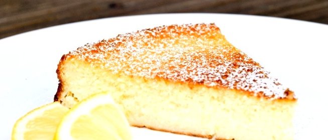 Лимонный пирог в мультиварке