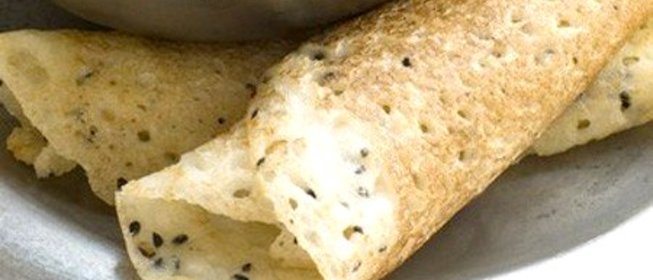 Блины из трех видов муки с тапиокой