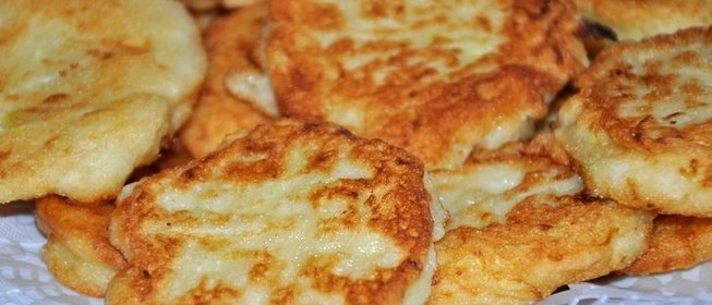 Блинчики из кабачков с кефиром