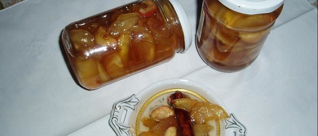 Варенье яблочное с корицей