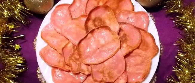 Оладьи на протеиновом коктейле с яблоком