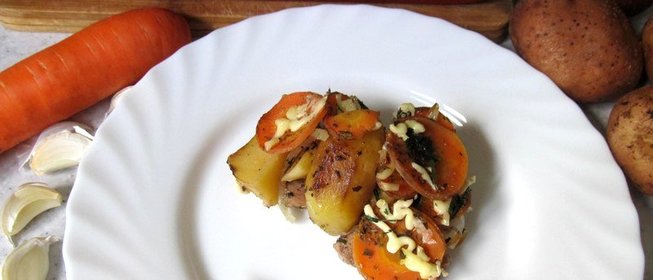 Картофель запеченный в духовке