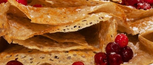 Постные гречневые блины