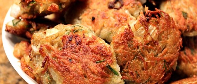 Постные драники