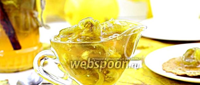 Варенье из зелёных помидоров