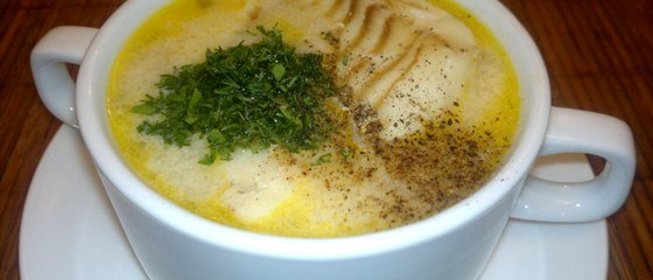 Густой рыбный суп с овощами и сливками (Ватерзой)