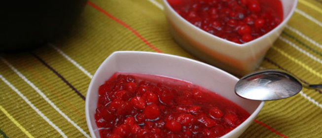 Брусничное варенье