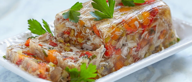 Заливное из индейки