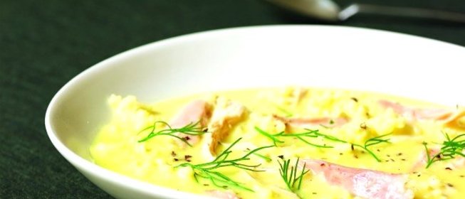 Куриный суп с рисом