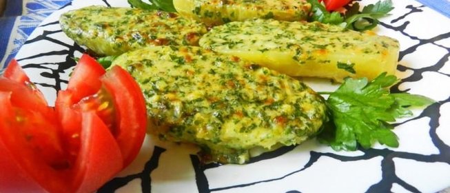 Запеченная картошка с чесноком и сливочным маслом в духовке
