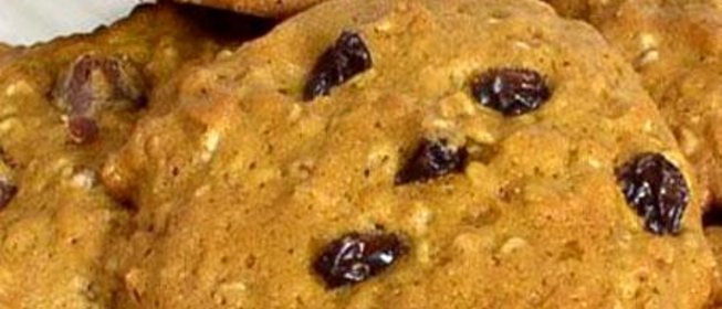 Тыквенно-овсяное печенье