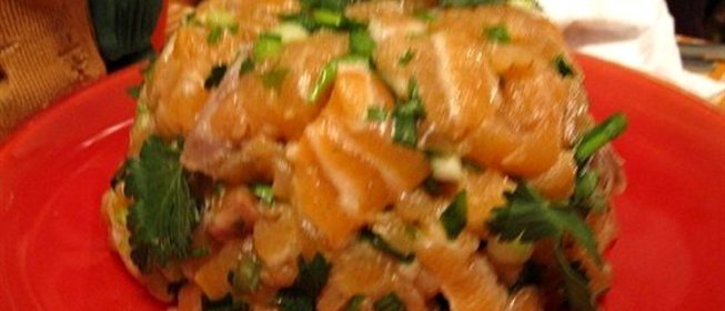 Тар–тар из лосося