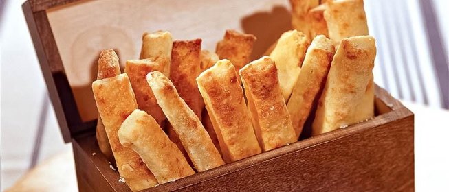 Соленое печенье с арахисом