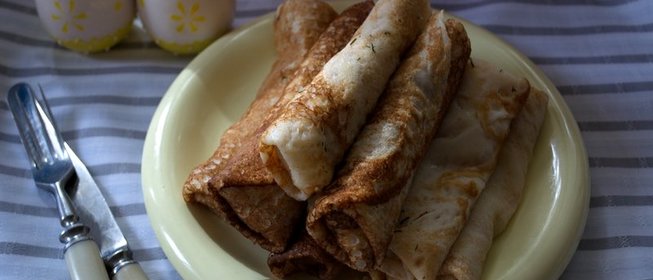 Блины из бутылки